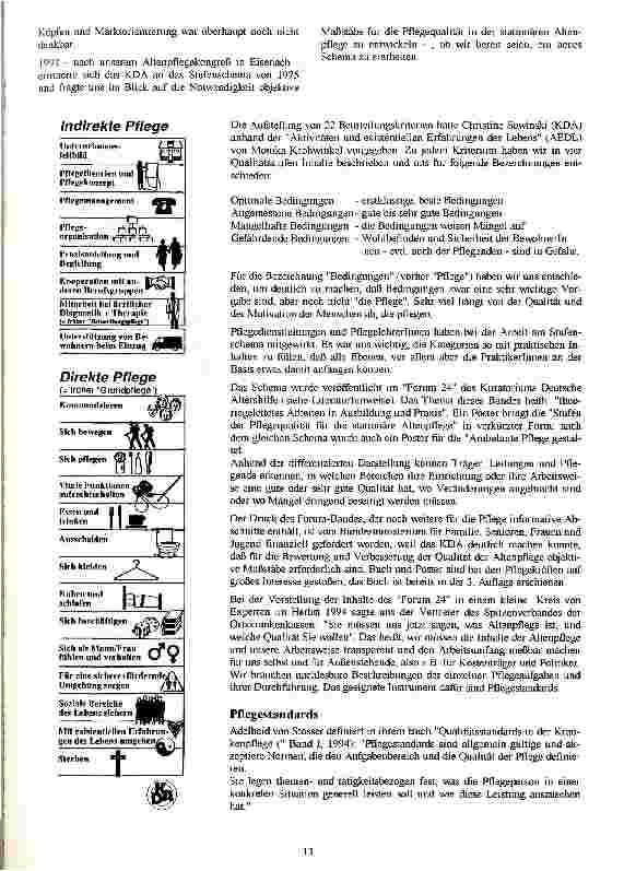 Vorschauseite 2: Pflegequalität in der stationären Altenpflege
