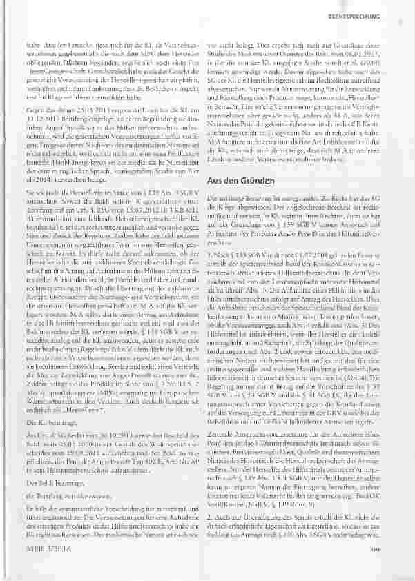 Vorschauseite 2: Keine Erweiterung des Herstellerbegriffs auf Vertriebsunternehmen