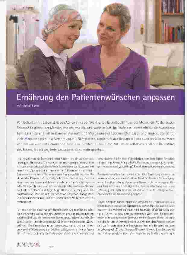 Vorschauseite 1: Umgang mit MRE: Palliativpatienten sind keine Ausnahme