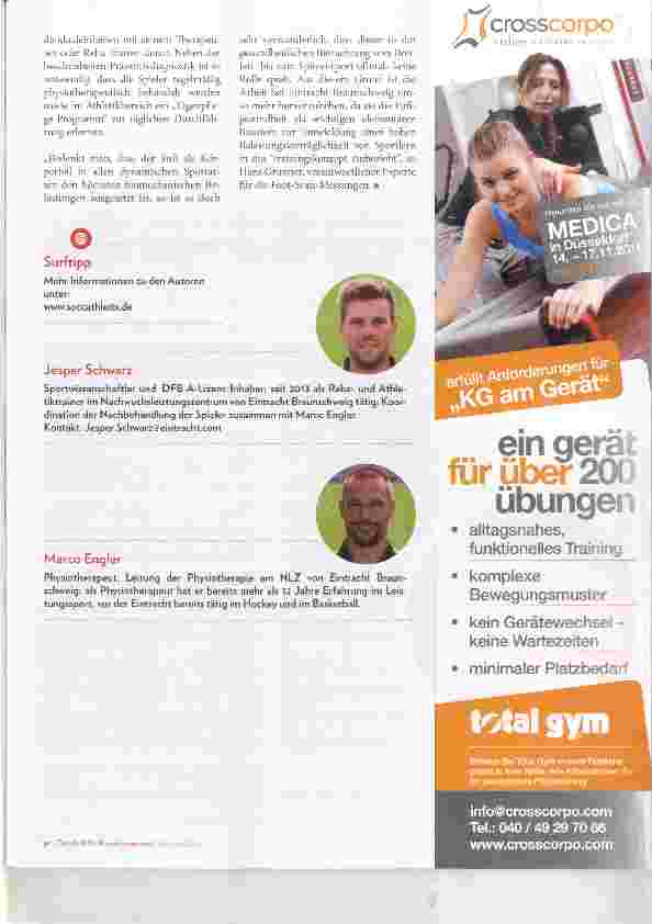 Vorschauseite 4: Die Fufestatik im Blick Häufige Probleme im Nachwuchsfufeball