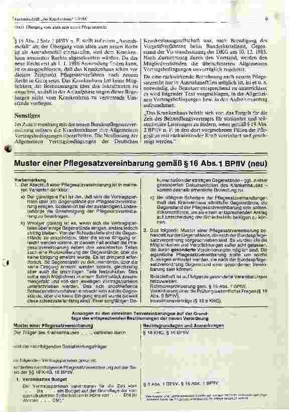 Vorschauseite 3: Übergang vom alten zum neuen Pflegesatzrecht
