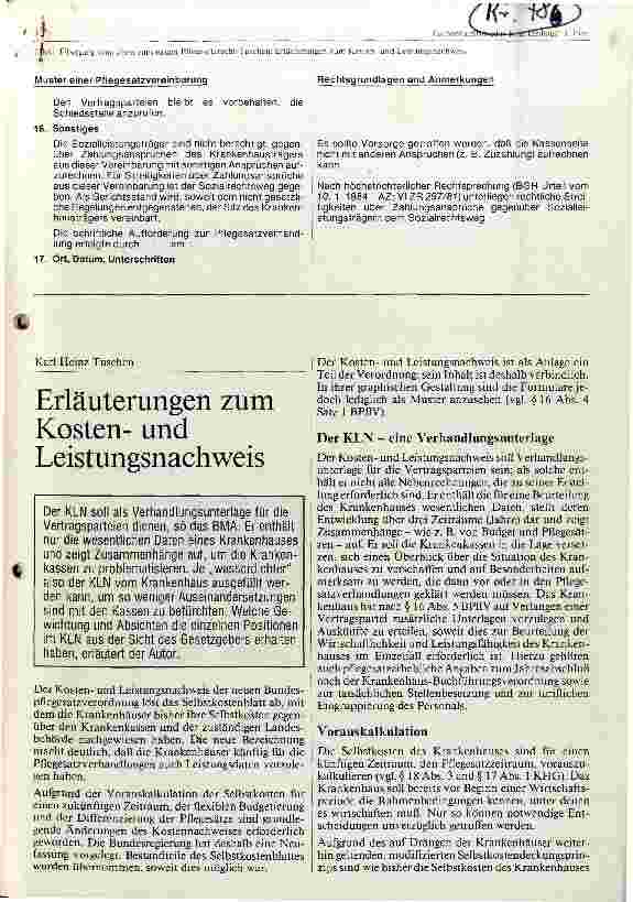 Vorschauseite 6: Übergang vom alten zum neuen Pflegesatzrecht