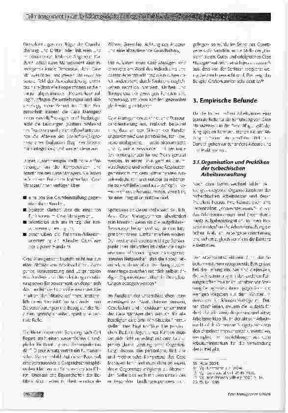 Vorschauseite 3: Fallmanagement in der Beschäftigungsförderung: Ein Fall für die Tschechische Republik?