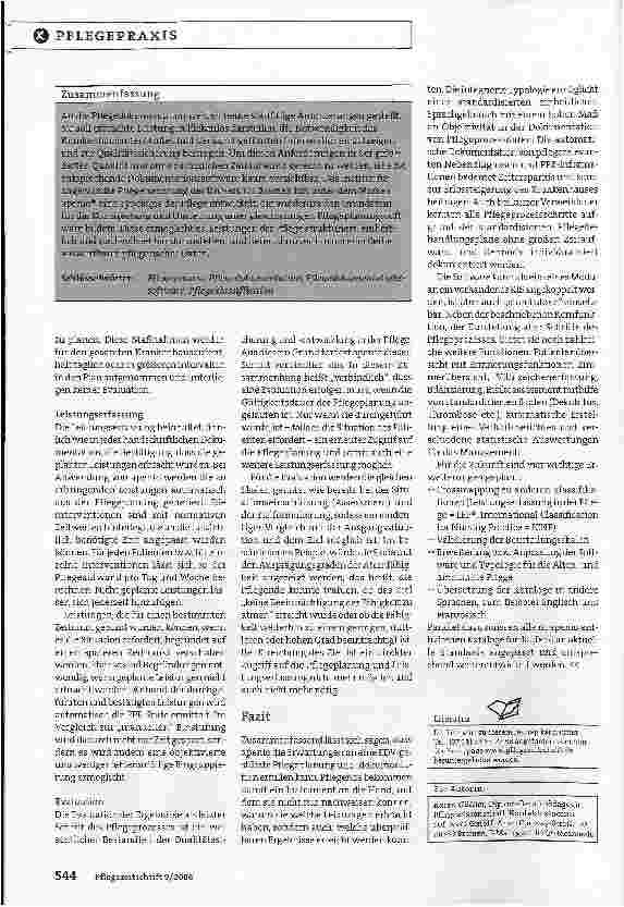Vorschauseite 4: Mit apenio® Leistungen einheitlich und nachvollziehbar abbilden