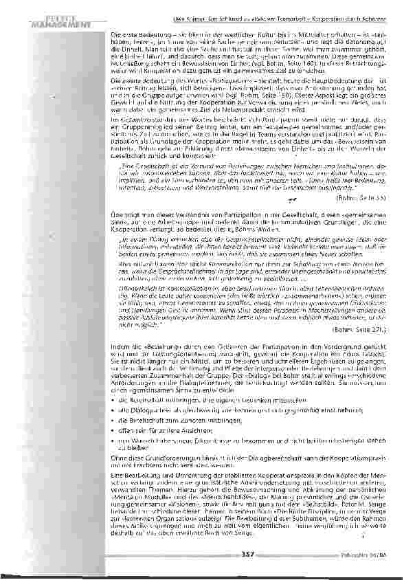 Vorschauseite 6: Der Schlüssel zu effektiver Teamarbeit -Kooperation durch Kohärenz