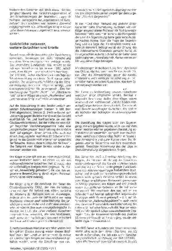 Vorschauseite 3: Unfallmäßige Selbstbeschädigung oder Obliegenheitsverletzung -Versicherungsbetrug als Hasard?