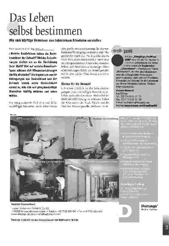 Vorschauseite 1: Das Leben selbst bestimmen