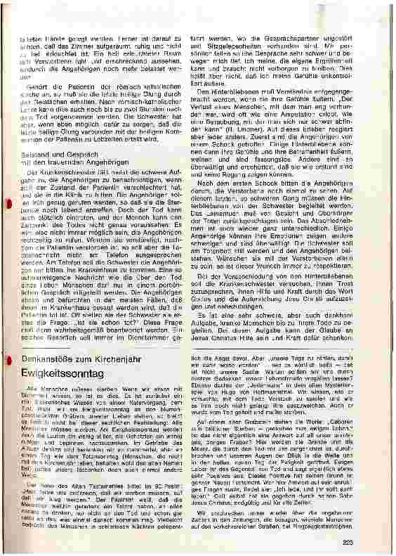 Vorschauseite 4: Begleitung bis zum Tod