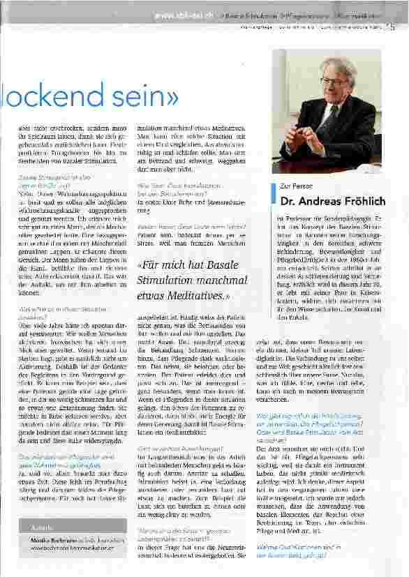 Vorschauseite 2: Basale Stimulation sollte verlockend sein