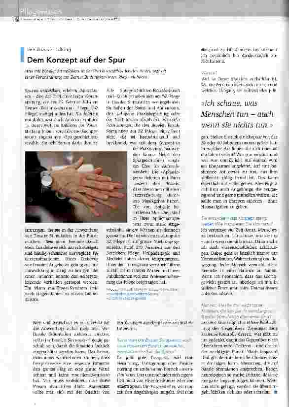 Vorschauseite 3: Basale Stimulation sollte verlockend sein