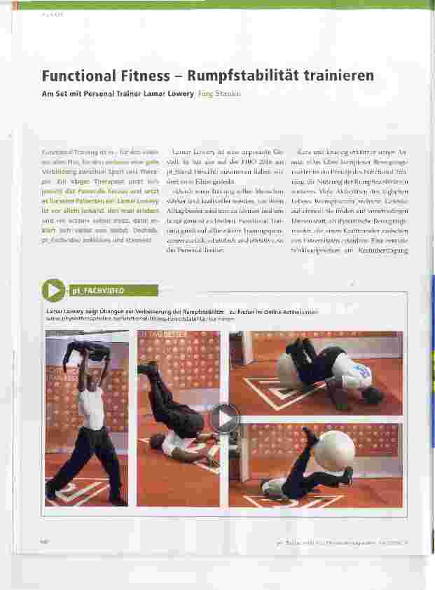 Vorschauseite 1: Functional Fitness - Rumpfstabilität trainieren