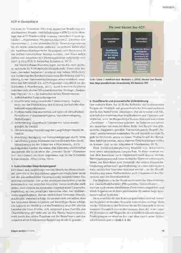 Vorschauseite 2: Advance Care Planning der Patientenwille als Maßstab