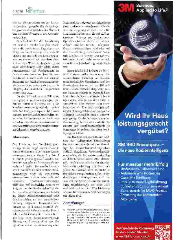 Vorschauseite 2: Ausnahme vom Mehrleistungsabschlag bei Kapazitätserweiterung
