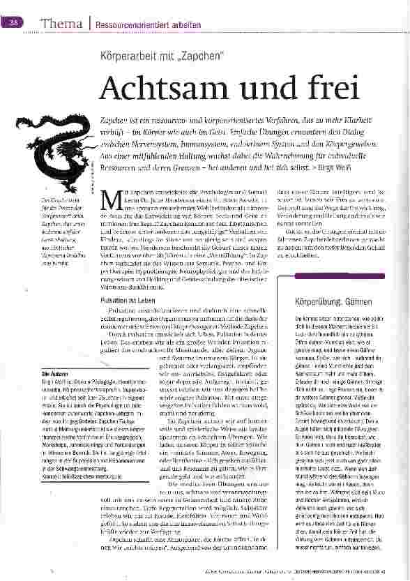 Vorschauseite 1: Achtsam und frei