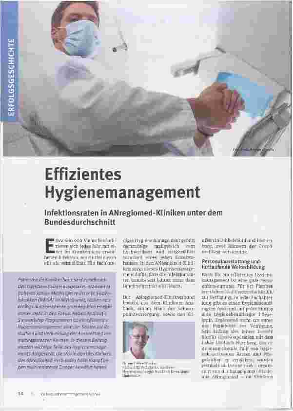 Vorschauseite 1: Effizientes Hygienemanagement