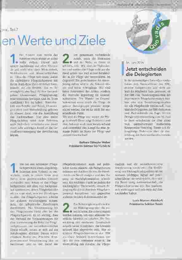 Vorschauseite 2: Die gemeinsamen Werte und Ziele