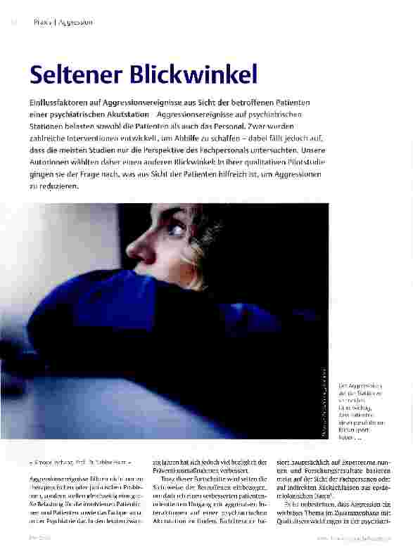 Vorschauseite 1: Seltener Blickwinkel