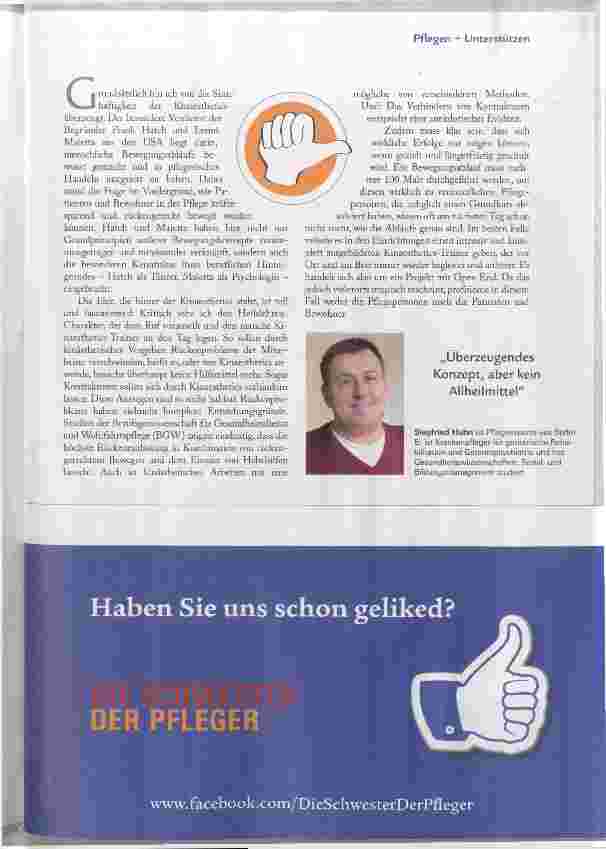 Vorschauseite 2: Ist Kinaesthetics wirkungsvoll?