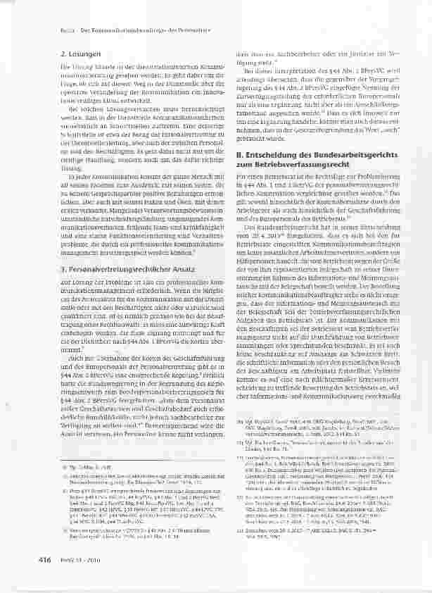 Vorschauseite 2: Der Kommunikationsbeauftragte des Personalrats