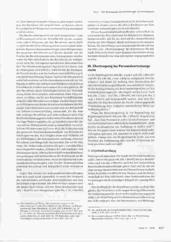 Vorschauseite 3: Der Kommunikationsbeauftragte des Personalrats