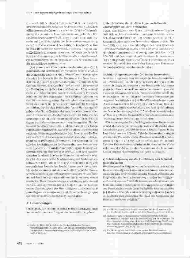 Vorschauseite 4: Der Kommunikationsbeauftragte des Personalrats