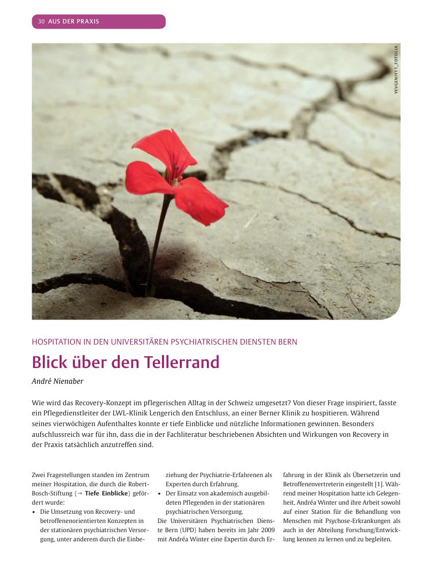 Vorschauseite 1: Blick über den Tellerrand