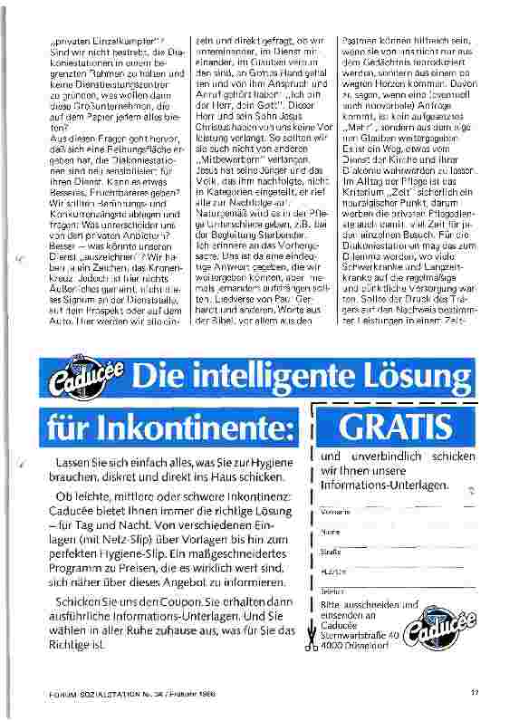 Vorschauseite 4: Die privaten Pflegedienste Eine Herausforderung sorgt für Unruhe