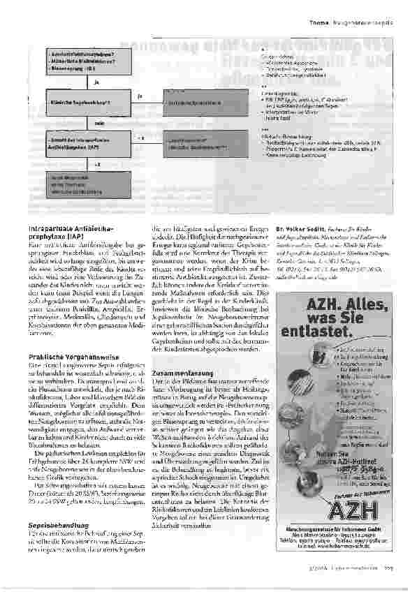 Vorschauseite 4: Früherkennung ist besser als Intensivtherapie