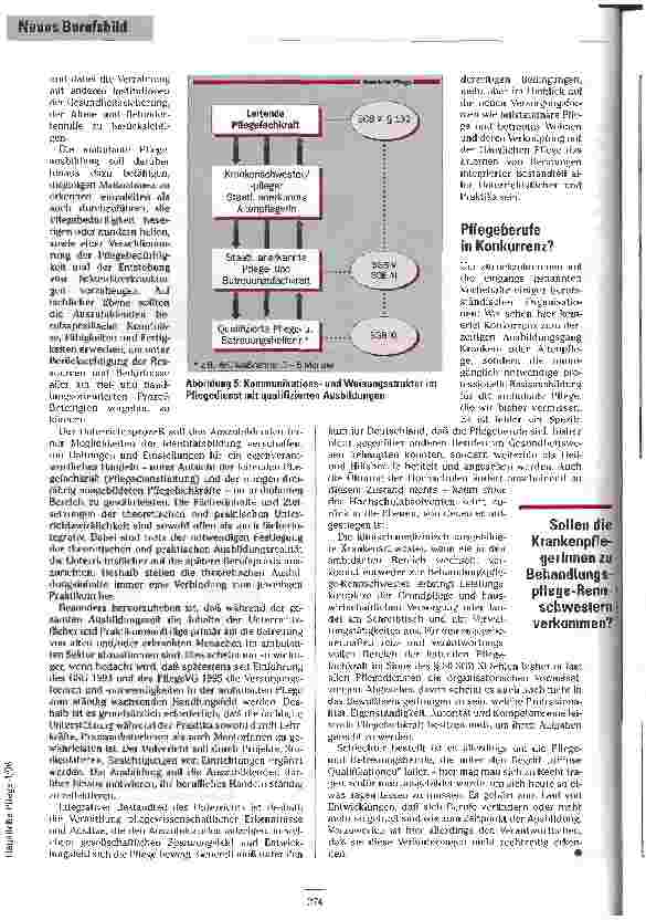 Vorschauseite 5: Den Realitäten begegnen Entwurf einer dualen Fachausbildung zur Pflegeund Betreuungsfachkraft