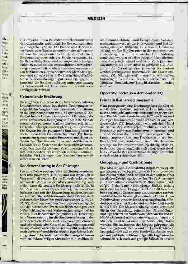 Vorschauseite 4: Grundlagen und Entwicklung der Sondenernährung