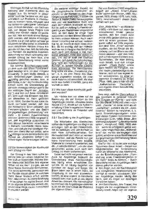Vorschauseite 3: Problemsituationen im Altenheim und Möglichkeiten ihrer Bewältigung