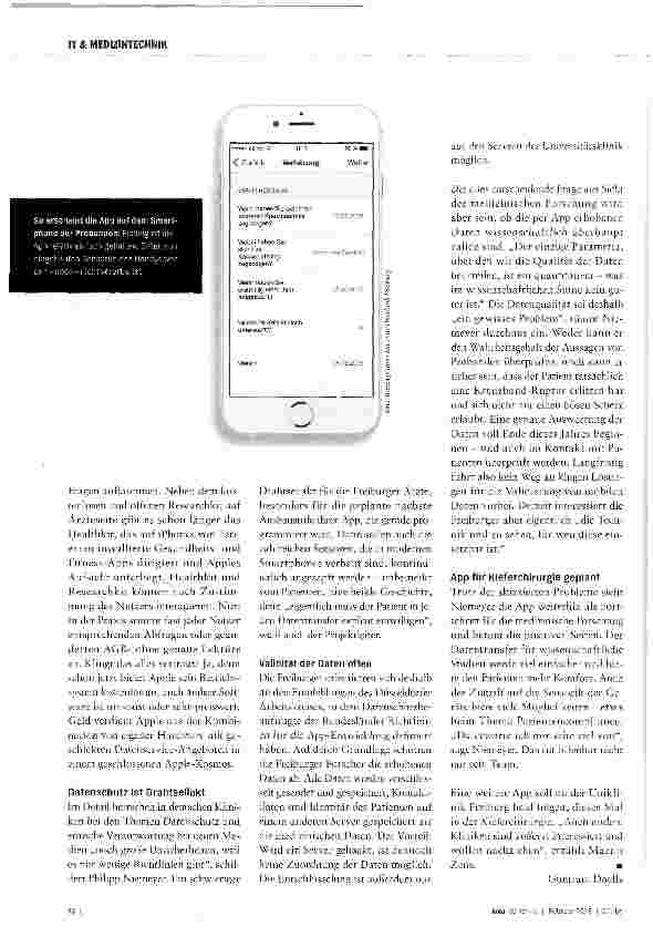 Vorschauseite 3: Testlauf für die Zukunft