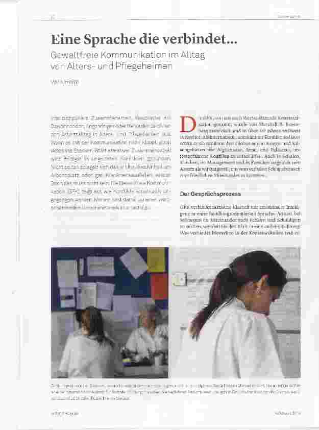 Vorschauseite 1: Eine Sprache die verbindet. ..