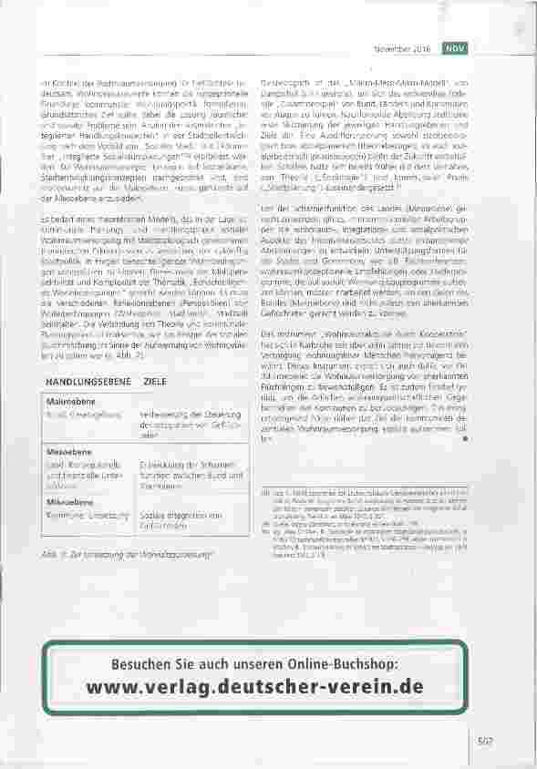 Vorschauseite 6: Integrationsgesetz: Sozialplanung in der Stadtplanung