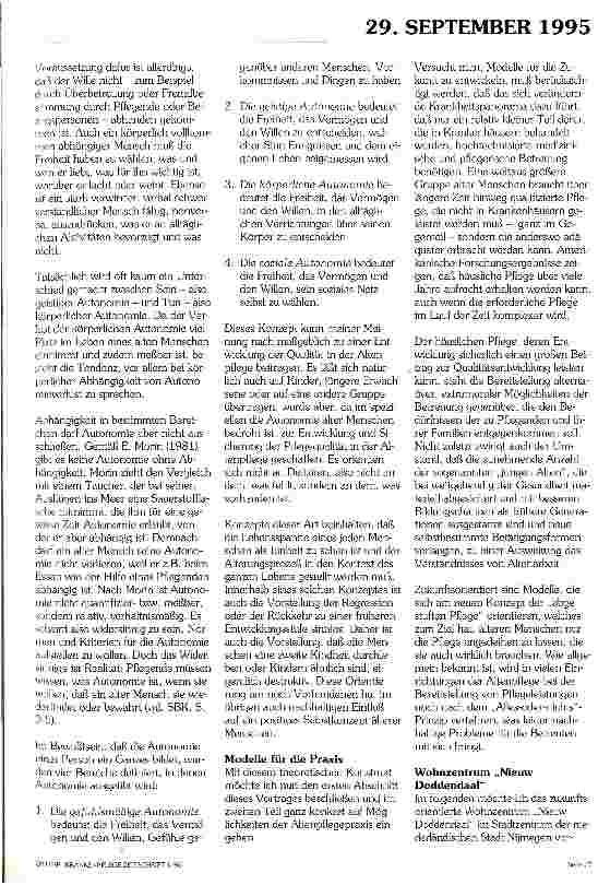 Vorschauseite 3: Qualitätsentwicklung in der Pflege alter Menschen