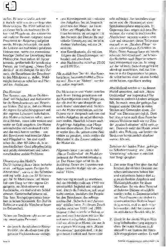 Vorschauseite 4: Qualitätsentwicklung in der Pflege alter Menschen