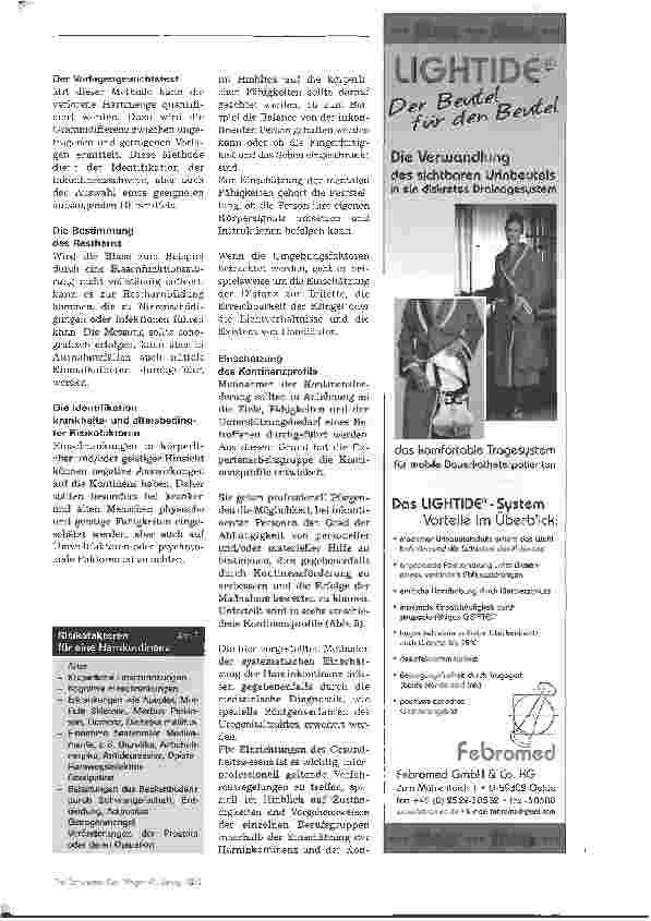 Vorschauseite 4: Hilfen bei Harninkontinenz