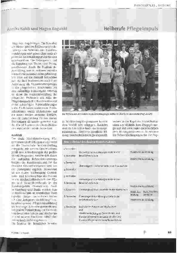 Vorschauseite 4: Doppelter Abschluss - Modellprojekt zur dualen Ausbildung