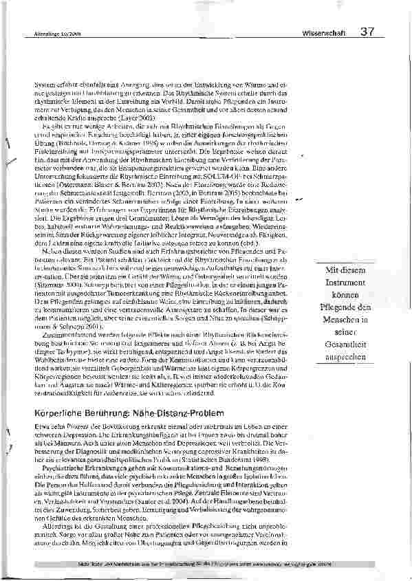Vorschauseite 3: Nightingale - Beiträge aus der Pflegeforschung für die Pflegepraxis