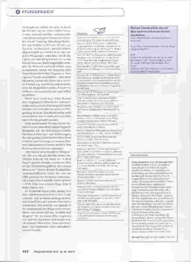Vorschauseite 5: Umgang mit Sexualität in der Pflege