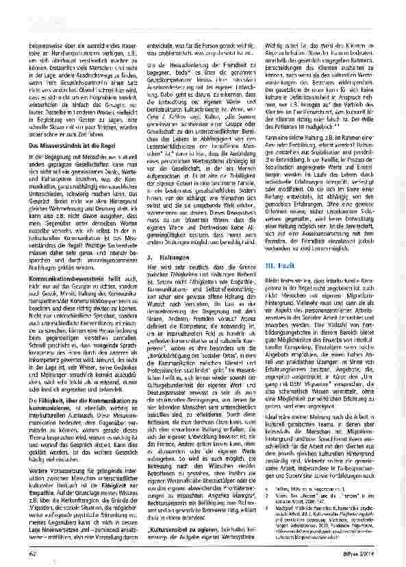 Vorschauseite 3: Interkulturelle KompetenzBasisqualifikation (auch) für rechtliche Betreuerinnen und Betreuer