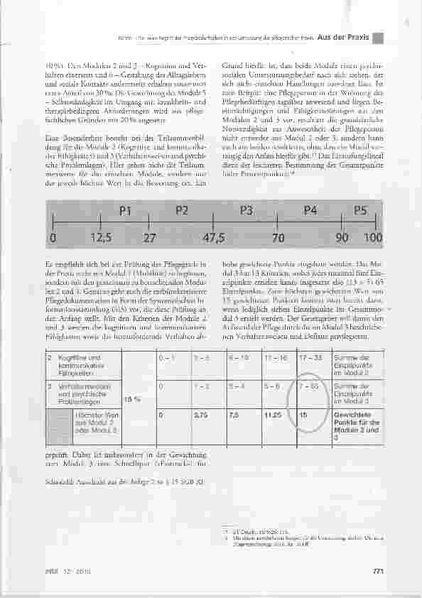 Vorschauseite 5: Der neue Begriff der Pflegebedürftigkeit in der Umsetzung der pflegerischen Praxis