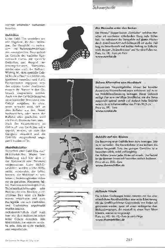 Vorschauseite 2: SturzpräventionHilfreiche Sturzvermeider