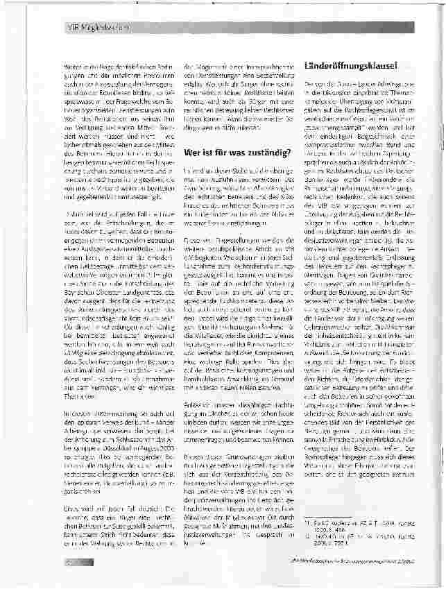 Vorschauseite 4: VfB-Mitgliedsseiten in Betreuungsmanagement -Mitteilungen des Verbandes freiberuflicher Betreuer/innen e. V. Das 2. Betreuungsrechtsänderungsgesetz und seine Folgen