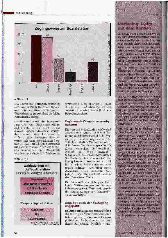 Vorschauseite 3: Klarheit durch Kundenbefragung Zur Entwicklung einer Marketingkonzeption die Stellung am Markt überprüfen
