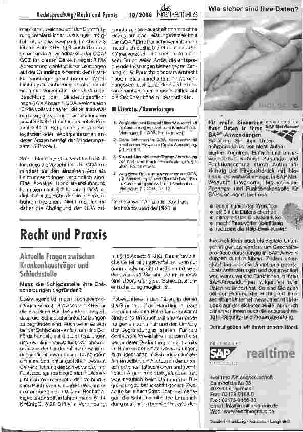 Vorschauseite 3: Abrechnung von kosmetischen Eingriffen