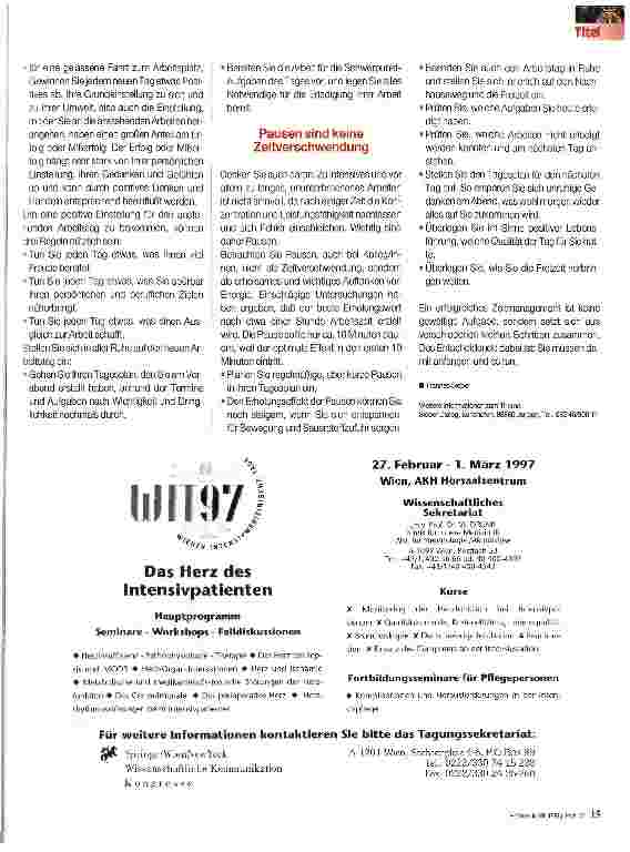 Vorschauseite 4: Pflege unter Zeitdruck Zeitmanagement in der Pflege