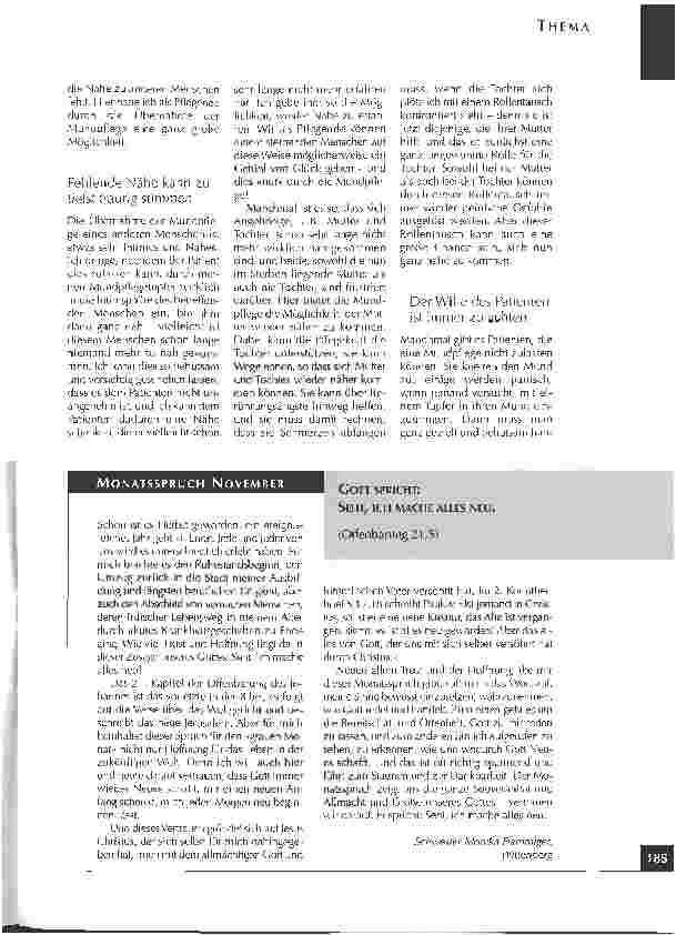 Vorschauseite 2: Mundpflege in der palliativen Pflege