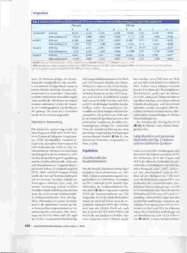 Vorschauseite 4: Lungenfunktion bei älteren Probanden mit metaboiischem Syndrom und Typ-2-Diabetes