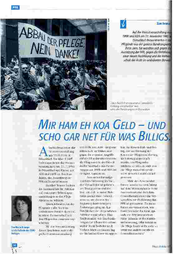 Vorschauseite 1: Mir ham eh koa Geld - und scho gar net für was Billigs.